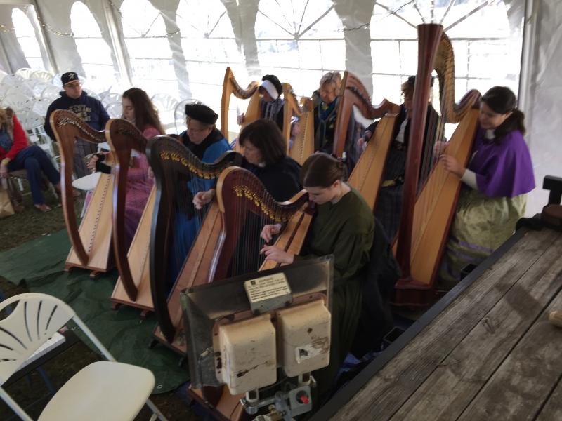 Birdsong Harp Ensemble at Nathan Bedford Forest 150th Anniversary